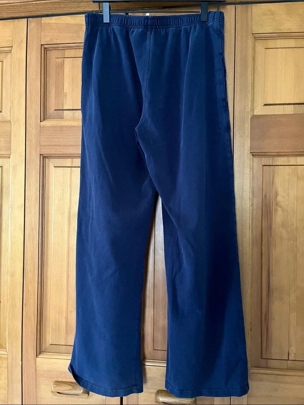 Brandy Melville, John Galt Navy Wide-Leg Drawstring Sweatpants